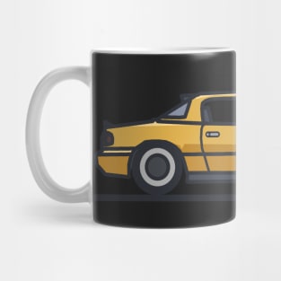 Sunburst yellow miata Mug